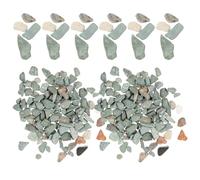HOODANCOS Pierres Décoratives Grises en Roche Calcaire 2-4 Mm, Sachet 60 G pour Décoration Aquarium et Aménagement Micropaysager, Matériau Naturel pour Miniatures et Vases, Décor de Table