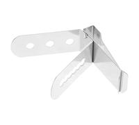 HOODANCOS Pince en Acier Inoxydable pour Thermomètre Sonde, Support de Thermomètre Clip Robuste, Accessoire la Cuisine pour Boissons Lactées, Café, Thé et Cuisson Précise