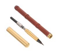 HOODANCOS Pinceau Écriture Style Plume pour Calligraphie Chinoise Stylo Pinceau Rechargeable Portable avec Pointe Souple pour Pratiquer et Écrire