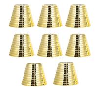 HOODANCOS Pinces à Cheveux Design Unique et Facile à Utiliser Lot de 8 pour Queue de Cheval en Abs Doré pour Coiffures Élégantes Lors de Sorties ou Shopping