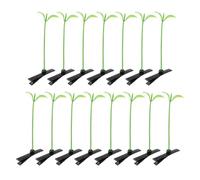 HOODANCOS Pinces à Cheveux en Plastique Lot de 40 de Germes de Soja Vertes Accessoires Doux et Créatifs Lors de Fêtes et Anniversaires pour Décoration de Cheveux