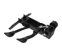 HOODANCOS Plaque Pivotante Base Pivotante Stable et Pratique en Acier Noir pour Chaise de Bureau et Pièce de Rechange pour Fauteuil de Bureau Chaise de Bar