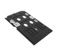 HOODANCOS Plateau en PVC pour Imprimante De Cartes D'identité 86 x 54 Mm Bac D'imprimante à Cartes Anti-Usure Utilisation Prolongée Accessoires pour Imprimantes R330 L805 Professionnel