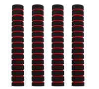 HOODANCOS Poignées de Pagaie Kayak Antidérapantes en Mousse 4 Pcs Manchons de Poignée en Silicone 215X20 MM Rouge Housses Compatibles Vélo et Équipements Fitness Accessoires Bateau