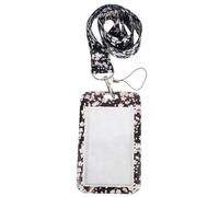 HOODANCOS Porte-Badge avec Cordon pour Enseignants Et Étudiants en Plastique Polyester Robuste Et Élégant Porte-nom Sûr Et