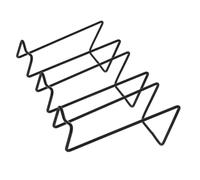 HOODANCOS Porte-Bouteille de Table en Fer Noir Petit Format 750ml Lot de 3, Casier à Vin Design Minimaliste Cuisine et Comptoir, Support Fonctionnel pour Rangement Vin et Accessoires