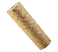 HOODANCOS Poteau à Griffer pour Chat Intérieur Bois Massif avec Corde de Chanvre Résistante Remplacement pour Arbre à Chat Colonne Épaisse et Accessoire Décoratif pour Protection Meubles
