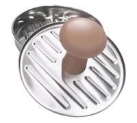 HOODANCOS Presse à Burger Acier Inoxydable Robuste Moule à Steak Haché Rond Appareil Pratique pour Galettes Uniformes à Domicile Facile à Presser et Compact pour Cuisine