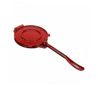 HOODANCOS Presse à Tortillas Alliage Aluminium Rouge Outil Manuel pour Pâte Forme Galettes Empanadas et Pierogies Presse Multifonctionnelle pour Cuisine Familiale