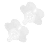 HOODANCOS Prolongateurs de Protection D'allaitement en Silicone 2pcs, Accessoires D'allaitement pour Mamans, Fins, Hygiéniques et Empêchant L'humidité