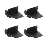 HOODANCOS Protections de Mâchoires pour Démonte-pneus 4 Pièces en Nylon Noir 60 Mm Largeur Intérieure 44 Mm, Accessoires Robustes Anti-rayures pour Atelier de Réparation Pneus et