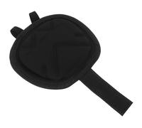 HOODANCOS Protège-Main de Baseball Noir Taille Unique avec Sangle Ajustable Protection Dorsale Élastique Respirante pour Frappeurs Équipement Sportif pour Entraînement et Compétition