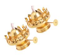 HOODANCOS Régulateur en Alliage de Zinc pour Lampe à Huile Rétro Accessoire Solide et Facile à Remplacer Compatible Lampes à Pétrole Anciennes Lot de 2 Pièces
