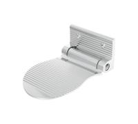 HOODANCOS Repose-pieds Antidérapant en Aluminium Spatial, Pédale Simple Pliable, Taille Standard, Usage Bain et Salle de Bain, Sécurité pour Femme Enceinte et Personnes Âgées, Accessoire