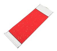 HOODANCOS Rouleau de Papier Calligraphie Chinoise Vierge 1 Pièce, Parchemin Suspendu en Tissu de Soie Rouge, Format Moyen, pour Peinture Sumi, Aquarelle et Décorations Murales Artistiques