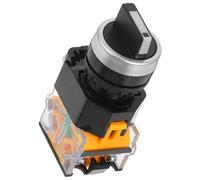 HOODANCOS Sélecteur Rotatif à Came Autobloquant 3 Positions La38-11X2 Interrupteur de Transfert Ac0-440V Commutateur Industriel Électrique Polyvalent pour Commande et Contrôle Industriel