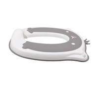 HOODANCOS Siège de Toilette D'apprentissage Ours Mignon avec Ventouses | Tpe et Pp, Assise Douce Antidérapante, Usage Maison ou Voyage, Favorise la Participation des Tout-petits