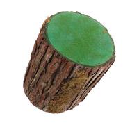 HOODANCOS Souche D'arbre Décorative Artificielle Creuse 20 X 15 Cm en Bois et Plastique Mousse Réaliste, Décoration de Table et Accessoires Mariage Champêtre, Ornement Léger pour Vitrine