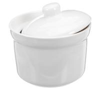 HOODANCOS Soupière en Céramique 10 CM avec Couvercle Bol à Soupe Chinois pour Mijoter Cuisson Vapeur Plat à Gratin Résistant à la Chaleur Usage Domestique et Conservation des Arômes