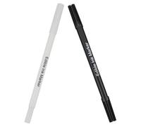 HOODANCOS Stylo à Pigment Comestible 2pcs pour Décoration de Gâteaux et Biscuits, Colorant Alimentaire pour Pâtisserie, Plastique Solide, pour DIY et Boulangeries