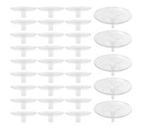 HOODANCOS Support à Fleurs Flottant 40pcs Hydroponique en Plastique pour Compositions Florales Polyvalentes et Centres de Table Jardins Aquatiques