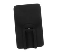 HOODANCOS Support Carte Téléphone Silicone Auto-adhésif pour Smartphone, Étui Portefeuille Compact 5,8x9,4 Cm, Protection Pratique pour Usage Quotidien, Couleur Noire