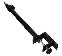 HOODANCOS Support de Bureau en Alliage D'aluminium Perche Télescopique Réglable 46-74cm et Pince Ajustable pour Table de 6-13cm, pour Live Streaming et Vidéo