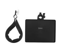 HOODANCOS Support de Flûte et Clarinette Portable en Métal avec Plateau Anti-gouttes, Réglable et Compact, Support de Musique pour Instruments à Vent Électroniques, Séchage Rapide