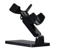 HOODANCOS Support de Lecteur de Codes QR Multifonctionnel en Abs Léger pour Scanner Portable Noir, Support Réglable pour Systèmes Commerciaux et Boutiques