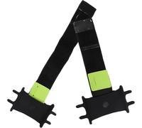 HOODANCOS Support de Téléphone de Course 2 Pièces Rotation 360° pour Poignet et Bras Brassard Sport en Silicone et ABS Vert Ajustable pour Running Fitness et Cyclisme Brassard