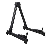 HOODANCOS Support Guitare Pliable Vertical Alliage Rack Stable pour Guitare Acoustique Ukulélé et Violon Facile à Transporter Ranger