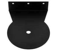 HOODANCOS Support Mural pour Griffoir Chaton, Accessoire Fixation Robuste en Métal Noir, Taille Standard, pour Griffoir et Cage Murale, Usage Intérieur, Adapté à Tous Chats