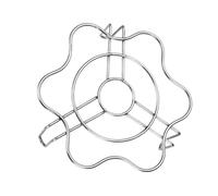 HOODANCOS Support Vapeur Acier Inoxydable Multifonction pour Cuisson Œufs et Légumes Résistant et Stable Compatible Cuit Vapeur Électrique