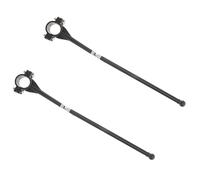 HOODANCOS Supports de Mât pour Drapeau de Guidon de Vélo, Ensemble de 2 Pièces Robustes, Utilisation Extérieure pour Garçons, Filles et Événements Festifs