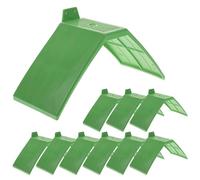 HOODANCOS Supports Légers pour Pigeons et Petits Oiseaux, Perchoirs en Plastique Solide, Lot de 10 Pièces, Cadre de Repos Compact pour Cages à Oiseaux, Accessoires pour Style Aléatoire