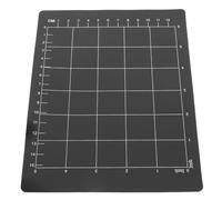 HOODANCOS Tapis de Découpe Magnétique pour Cuir et Tissu Noir en Caoutchouc et Fer Précis pour Machine à Gaufrer en Bricolage