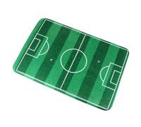 HOODANCOS Tapis de Sol Flanelle Antidérapant Terrain de Football Mini Tapis de Chambre Doux et Résistant pour Salon et Chambre