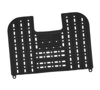 HOODANCOS Tapis Maquillage Lavabo Silicone Pliable Noir Couvercle Évier Multifonction Séchage Organisateur Salle de Bain