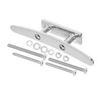 HOODANCOS Taquet d'Amarrage en Acier Inoxydable 316 15 CM Supporte 150Kn Kit Complet avec Vis M5 et Écrous pour Bateaux de Pêche Kayaks et Quais Marins