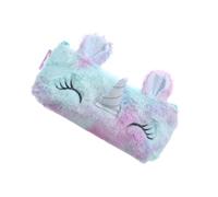 HOODANCOS Trousse à Crayons Peluche Multifonction Protection la Poussière, Lavable, Design Cartoon Mode, pour L'école des Garçon et Filles et Étudiants