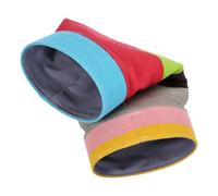 HOODANCOS Tunnel pour Petits Animaux en Toile Résistante Tunnel Pliable Arc-en-Ciel pour Cochons d'Inde Lapins et Hamsters Cachette d'Activité Compact pour Cage et Habitat