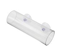 HOODANCOS Tunnel Transparent Creux pour Betta Abri et Cachette Acrylique Léger Tonneau Aquarium avec Bords Lisses pour Poissons Décor de Reproduction et Refuge Exploration