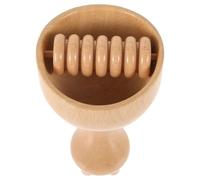 HOODANCOS Ventouse de Massage en Bois à Rouleau 4 Griffes Outil de Thérapie Sculptante pour Massage du Dos Tasse Légère et Robuste pour Usage Domestique et Relaxation Musculaire
