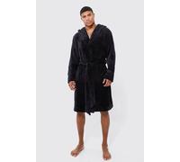 Hooded Dressing Gown homme - noir - L, noir