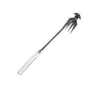 HOODER HODER - 4 Teeth Duaal Weeder | Jardin des truelles | Outil de traction haute résistance | Pied à la main pour transplantation jardinage | Outil de faillite pour CA