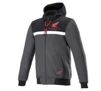 Hoodie De Rue Alpinestars 4201323-1908-S Honda Chrome Noir/Rouge