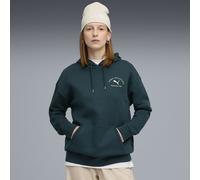 Hoodie décontracté PUMA Class Femme, Vêtements, Vert Terrain, L L