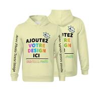 Hoodie Enfant Personnalisable PersonnaliséE Pull GarçOn & Fille avec Photo Texte Image Logo Personnalisé Sweat Enfant Doux, Confortable Et IdéAl pour L’éCole, Les Loisirs S