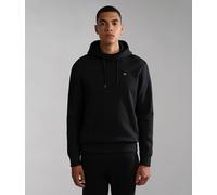 Hoodie HOMME Napapijri BALIS Noir Cotone Felpato