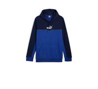 Hoodie HOMME Puma Essential Block x TAPE Hoodie Fleece Bleu noir avec poches